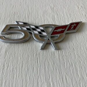 Corvette car logo emblem